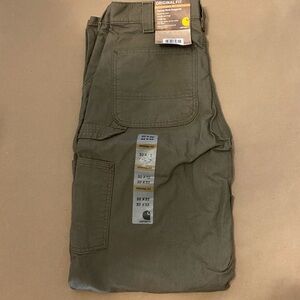 NWT Carhartt Canvas Work Dungaree Pants 32x32
